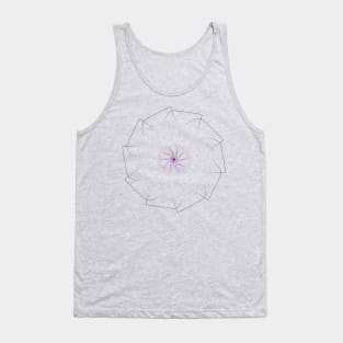 Asexual Pride Spirograph Tank Top